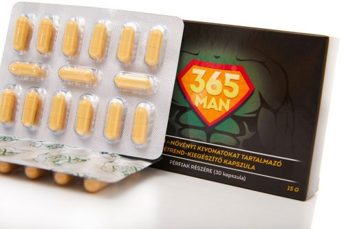 365 Man folyamatos szedésű potencianövelő kapszula 30 db