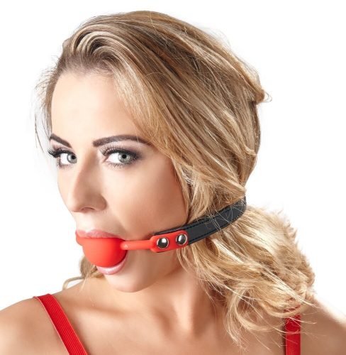 Bad Kitty Red Gag Silicone