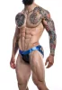 C4M-Desire Jockstrap-Blu Pelle sintesa-XL