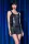 CR 4481 M Minidress Nero Leatherlook