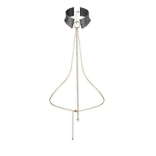 BIJOUX - DÉSIR MÉTALLIQUE FEKETE FÉMES NYAKLÁNC