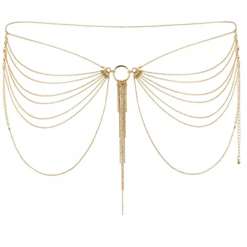 BIJOUX - MAGNIFIQUE FÉMLÁNC ÉKSZER ARANY DERÉKRA