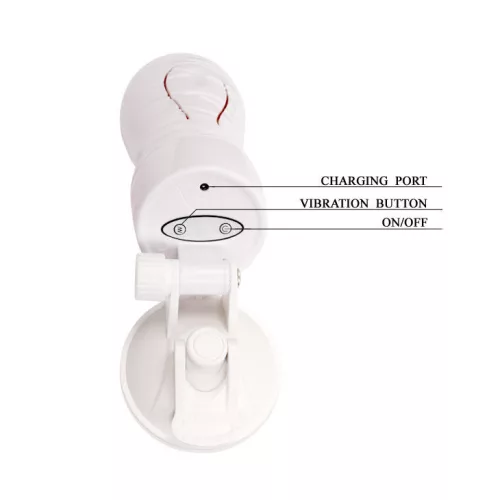 CRAZY BULL - FLORA ÚJRATÖLTHETŐ VAGINA MASZTURBÁTOR