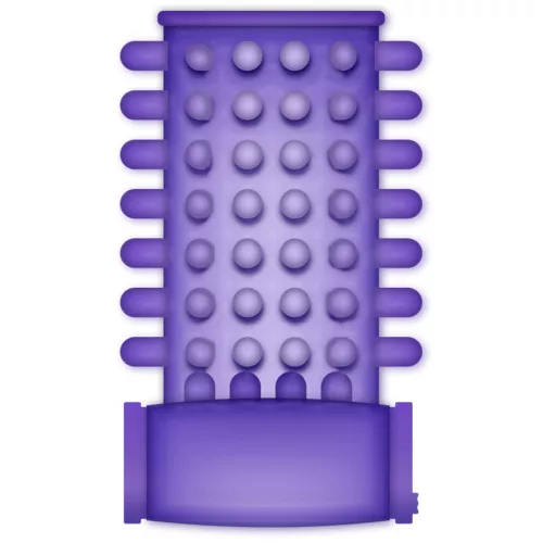 CASUAL LOVE - RING VIBRÁLÓ UJJ LILA