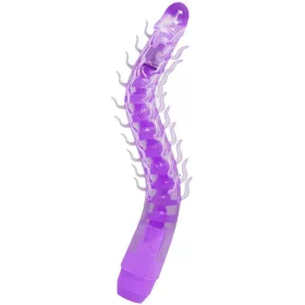   BAILE - FLEXI VIBE ÉRZÉKI GERINC HAJLÍTHATÓ VIBRÁLÓ DILDO LILAC 23,5 CM