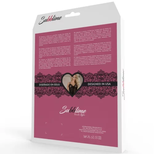 SUBBLIME - BABYDOLL FEHÉR SZÉLESÍTETT UJJÚ S/M