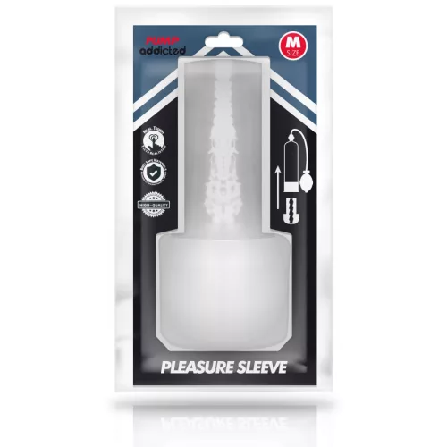 PUMP ADDICTED - PLEASURE SLEEVE MASTUBADOR M MÉRET