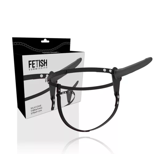 FETIS ALÁRENDELT HEVER - FEKETE SZILIKON VIBRÁTOR 15 CM