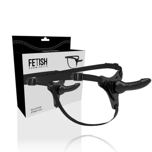 FETIS ALÁVETŐ HÁM – FEKETE SZILIKON VALÓSÁGHŰ 16 CM