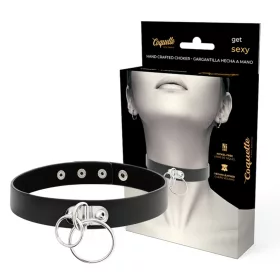 COQUETTE CHIC DESIRE - DUPLA GYŰRŰS VEGÁN BŐR CHOKER