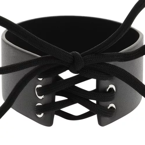 COQUETTE CHIC DESIRE - VEGÁN BŐR CHOKER
