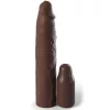 FANTASY X - TENSIONS - PIPEDREAMS HÜVELY 22,86 CM + 7,62 CM PLUG BROWN