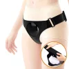 PRETTY LOVE - HARNESS BRIEFS UNIVERSAL HARNESS DILDÓVAL MICHEAL 20 CM BLACK