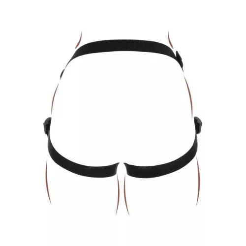 LÉGY KOMOLYA - STRAP-ON CSIPKÉS HEVEDER LILA