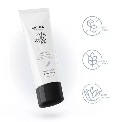 BRUMA - ALOE VERA CSÚSZÓ GÉL TERMÉSZETES CONFORT 100 ML