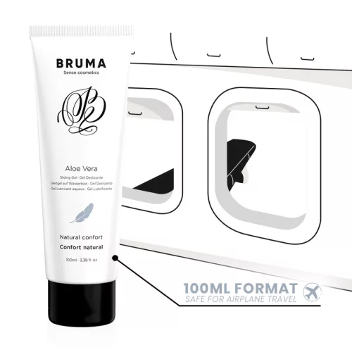 BRUMA - ALOE VERA CSÚSZÓ GÉL TERMÉSZETES CONFORT 100 ML