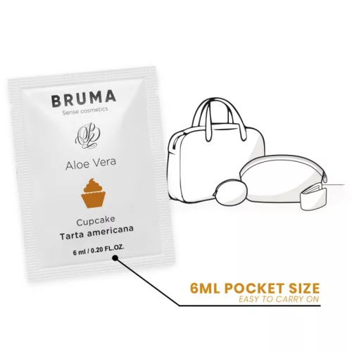 BRUMA - ALOE VERA CSÚSZÓ GÉL MUFFINÍZ 6 ML