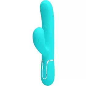   PRETTY LOVE - PERLITA MULTIFUNCTION 3 AZ 1-BEN G-SPOT VIBRÁTOR AQUA GREEN