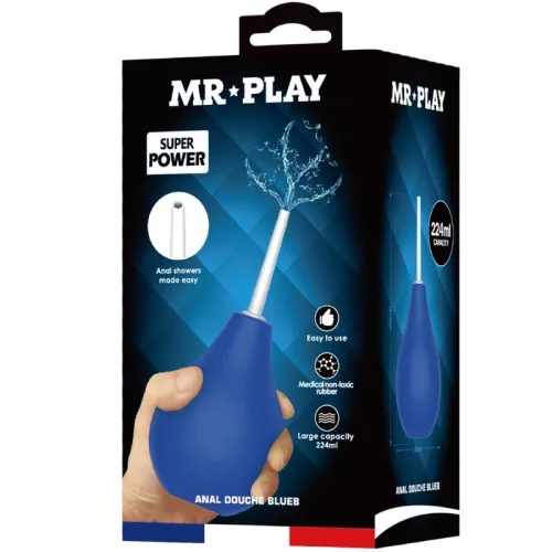 MR PLAY - ANAL DOUCHE BLUEB SUPERPOWER BLUE