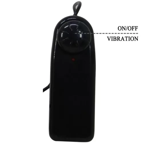 PRETTY LOVE - MARION HARNESS UNIVERSAL BRIEF ALSÓS VIBRÁCIÓS DILDÓVAL 19 CM BARNA