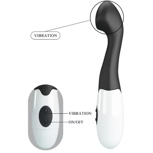 PRETTY LOVE - CHARLES G-SPOT VIBRÁTOR 30 MODES BLACK