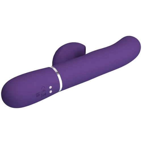 PRETTY LOVE - PERLITA G-SPOT VIBRÁTOR 3 AZ 1-BEN TÖBBFUNKCIÓS LILA