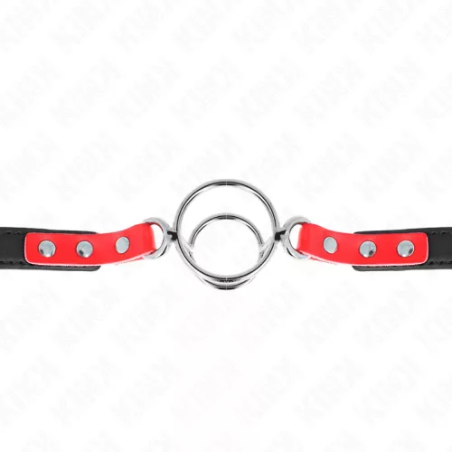 KINK - CSAP TÖBB O-GYŰRŰVEL 4 / 4,8 CM PIROS 38 X 56 CM