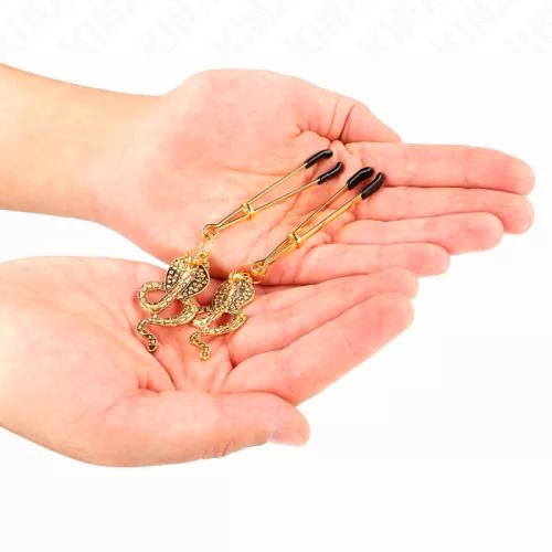 KINK - KOBRA MEDÁLT MELLBIMBÓCSIPESEK 6 CM