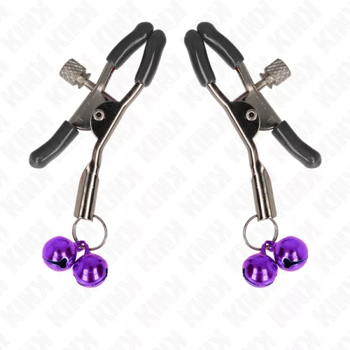 KINK - DUPLA HARANG, MELLBIMBÓ BILINCS LILA 6 CM