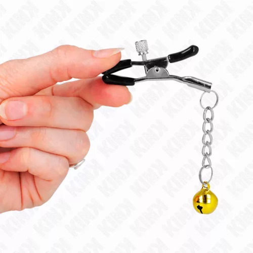 KINK - ARANY CSENGŐ HARANG MEDÁL MELLBIMBÓ BILINCSEK 6 CM