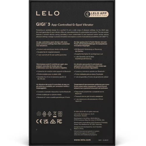 LELO - GIGI™ 3 G-PONTOS VIBRÁTOR KÉK