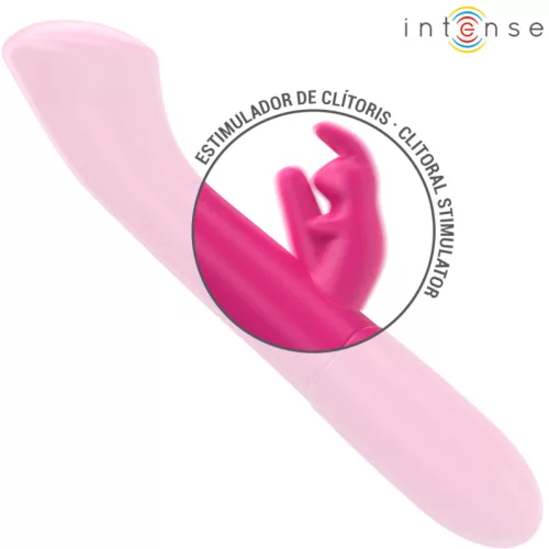 INTENSE - JULIETA NYÚL VIBRÁTOR 18,6 CM 10 REZGÉS PINK