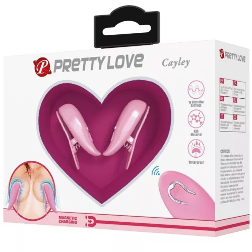 PRETTY LOVE - CAILEY MELLBIMBÓ BILINCSEK 10 REZGÉS TÁVIRÁNYÍTÓ RÓZSASZÍN