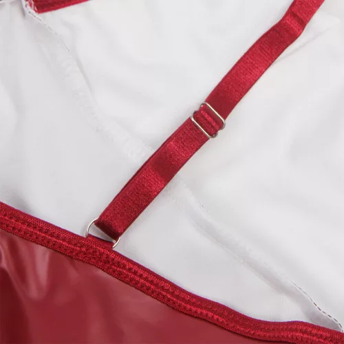 SUBBLIME - 955403 BORDÓ BŐRPÁNTOKKAL L/XL RUHA