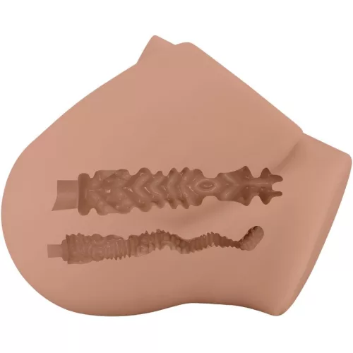 CRAZY BULL – BERNACE FENÉKVIBRÁTOR REALISZTIKUS HÜVELY- ÉS VÉGBÉLBŐR TÁVIRÁNYÍTÓVAL