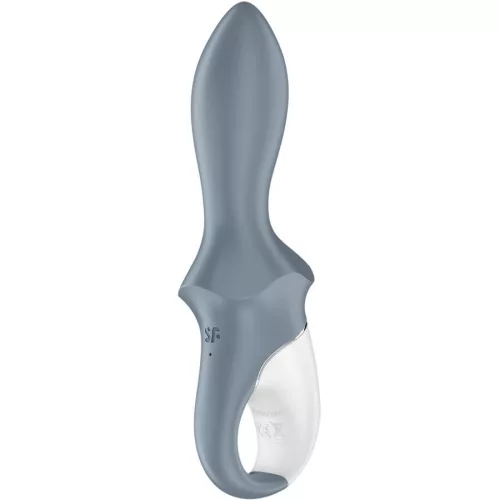 SATISFYER - AIR PUMP BOOTY 1 ANÁLIS FELFÚJHATÓ VIBRÁTOR SZÜRKE