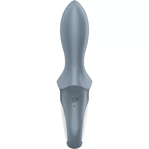 SATISFYER - AIR PUMP BOOTY 1 ANÁLIS FELFÚJHATÓ VIBRÁTOR SZÜRKE