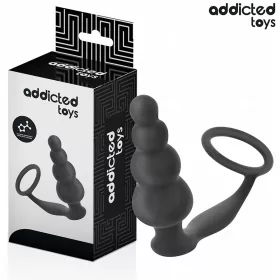 ADDICTED TOYS - ANÁLIS DUGÓ GYŰRŰSZILIKON MODEL 5-TEL