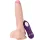 SHEQU - SZENT SÁRKÁNY VIBRÁTOROS DILDO TÁVIRÁNYÍTÓVAL 20,5 CM