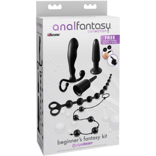ANAL FANTASY ELITE COLLECTION - KEZDŐ FANTASY ANÁLIS KÉSZLET FEKETE
