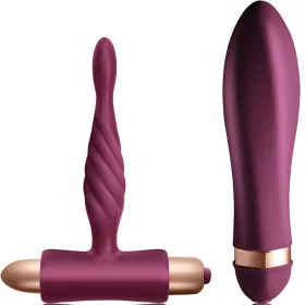 CLIMAXIMUM - DARE KIT TWISTED VIBRATOR + ANAL PLUG KEZDŐ