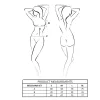 PASSION - BELISSANA MELLTARTÓ + TANGA SZETT FEKETE L/XL