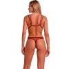 PASSION - BELISSANA MELLTARTÓ + TANGA SZETT BORDÓ L/XL