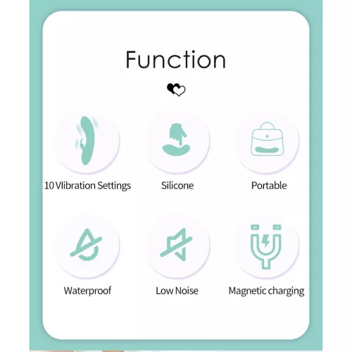 PRETTY LOVE - DJ STICK G-SPOT TURQUOISE VIBRÁTOR