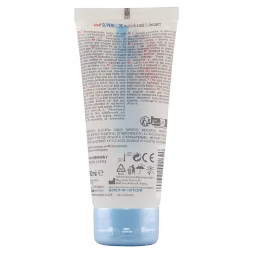 HOT - ANAL SUPERGLIDE LIQUID PLEASURE VÍZALAPÚ SÍKOSÍTÓ 100 ML