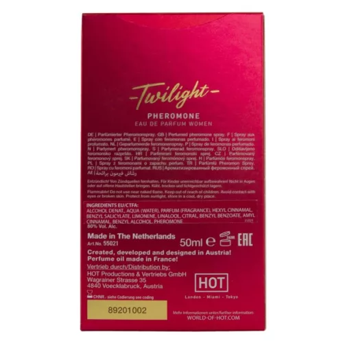 HOT - TWILIGHT PHEROMONE PARFUM NŐK 50 ML