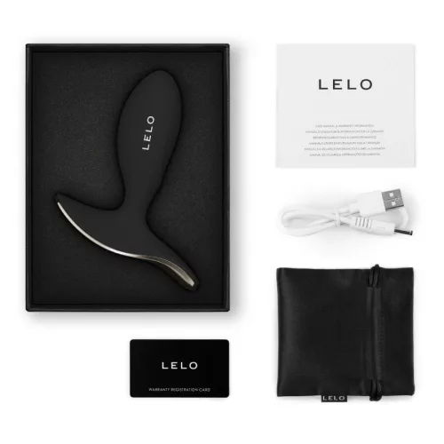 LELO - SURFER 2 UNISEX ANÁLIS VIBRÁLÓ DUGÓ FEKETE