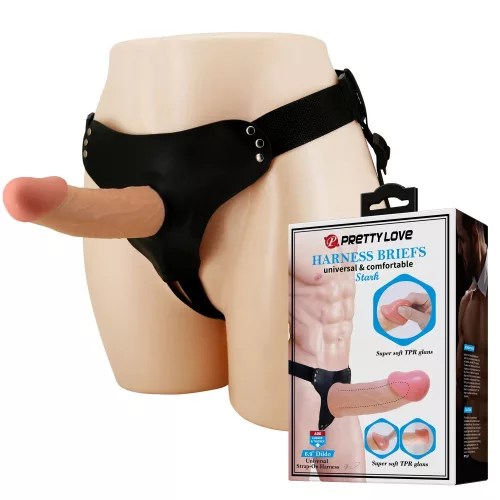 Pretty Love Strong Harness Slips Flesh