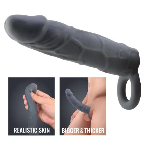 Pretty Love Realistic Penis Sleeve Nero III