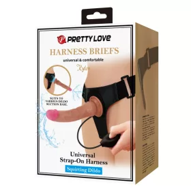 Pretty Love slip Kyton Harness con dildo squirting